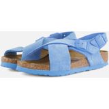 Birkenstock Tulum Sandalen blauw Suede - Dames - Maat 38