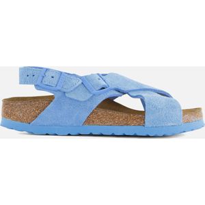 Birkenstock Tulum Sandalen blauw Suede - Dames - Maat 38