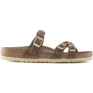 Dames muiltjes Birkenstock Franca Oiled Leather
