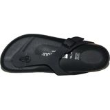 Birkenstock Gizeh Kids Slippers Desert Soil Black Lime Narrow-fit