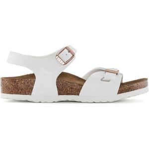 Birkenstock Meisjes Rio KIds White Birko Flor WIT