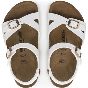 Birkenstock Meisjes Rio KIds White Birko Flor WIT