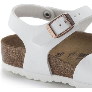 Birkenstock Meisjes Rio KIds White Birko Flor WIT