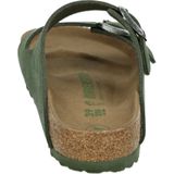 Birkenstock - Arizona Vegan Slippers - Desert Dust Thyme voor Heren - Kaki