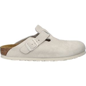 Birkenstock - Boston - Pantoffels - Beige - Nubuck - Dames