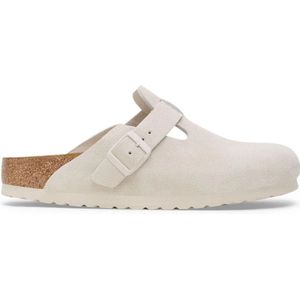 Birkenstock - Boston - Antic White - Muiltjes