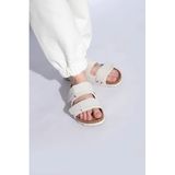 Birkenstock - Uji - Slipper - Antique White - Nubuck/Suede