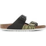 Birkenstock - Summer Sliders - Schoenen - Zwart - Synthetisch Leer