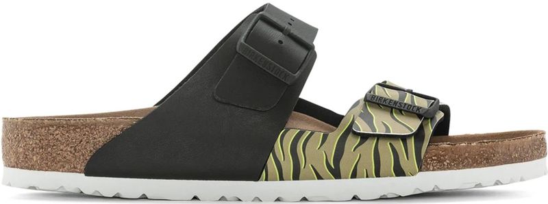 Birkenstock - Summer Sliders - Schoenen - Zwart - Synthetisch Leer