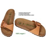 Birkenstock - Madrid BS - Slippers - Camel - Birkoflor - Vegan