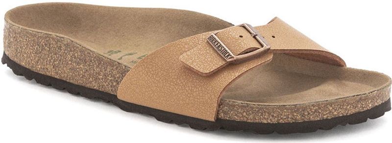 Birkenstock - Madrid BS - Slippers - Camel - Birkoflor - Vegan