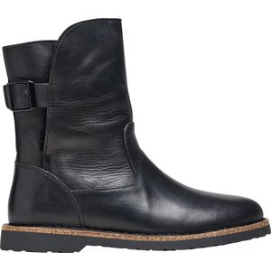 Birkenstock - Winter Enkellaarsjes - Zwart - Leer