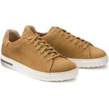 Birkenstock - Lage Kurk Sneakers - Bruin - Suède Leer