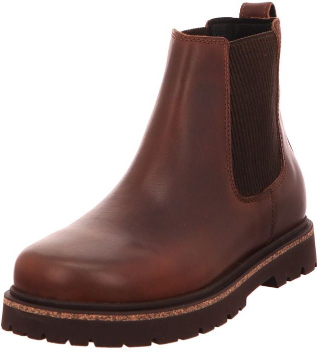 Birkenstock - Highwood Slip ON MID - Leren Schoenen - Bruin