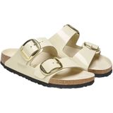 Birkenstock, Dames, Schoenen, Beige, Maat: 36 EU Leer,