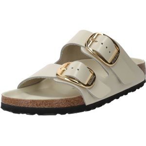 Birkenstock, Dames, Schoenen, Beige, Maat: 36 EU Leer,