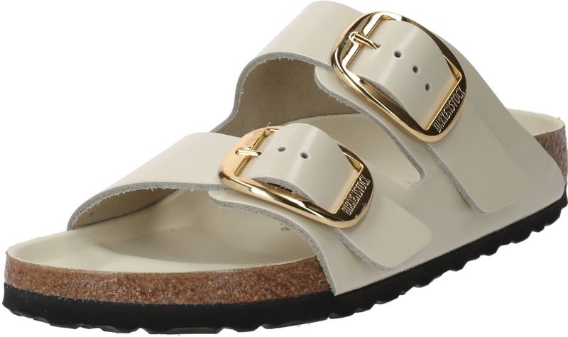 Birkenstock, Dames, Schoenen, Beige, Maat: 36 EU Leer,