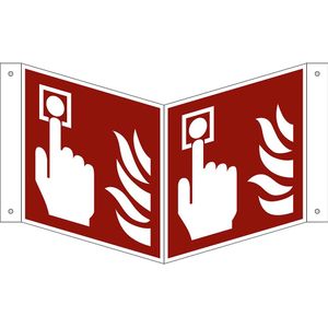 Borden voor brandbeveiliging, brandmelder, VE = 10 stuks