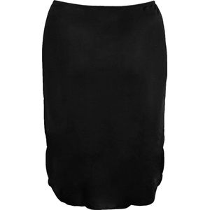 Nina von C - Onderrok - Zwart - 81% Viscose, 19% Polyester, 50CM