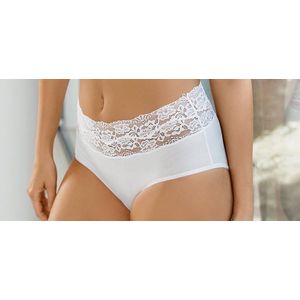 Nina von C - Dames Taille Slip - Wit - 95% Modal, 5% Elastaan, Huidvriendelijk