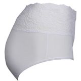 Dames - Taille Slip - Zwart - Modal - Kant - Huidvriendelijk