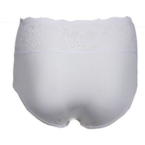 Dames - Taille Slip - Zwart - Modal - Kant - Huidvriendelijk