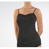 Nina von C - Hemd - Zwart - Modal - Dames met Kant