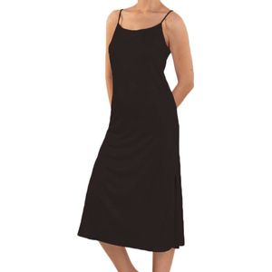 Nina von C - Onderjurk - Extra Lang - Zwart - Viscosemix