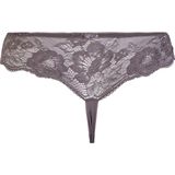 Dames - Kanten String - Champagne - Modal