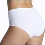 Nina von C - Maxi Taille Slip - Katoenen Onderbroek - Wit - 93% Biologisch Katoen, 7% Elastaan