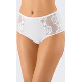 Nina von C - Maxi Taille Slip - Katoenen Onderbroek - Wit - 93% Biologisch Katoen, 7% Elastaan