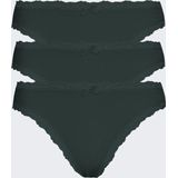 Nina von C dames Heupslip 3-pack - Kant
