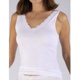 Nina von C - Dames Hemd - Huidskleur - Luxe Onderhemd met Brede Bandjes