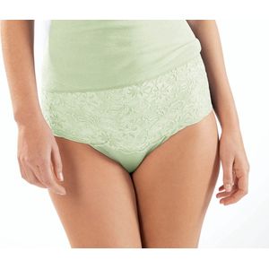 Nina von C - Dames Slip - Biologisch Katoen - Zwart - Kanten Afwerking