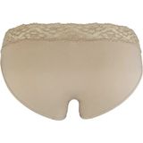 Kanten - Dames Heupslip - Zwart - Midi Kanten Onderbroek