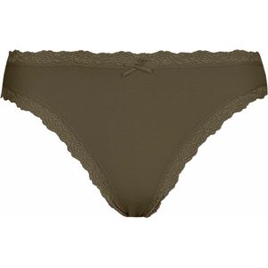 Nina von C 3-pack dames Jazzpant - Kant - Roze