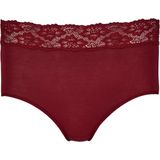 Dames Tailleslip - Zwart - Modal - Kanten Rand