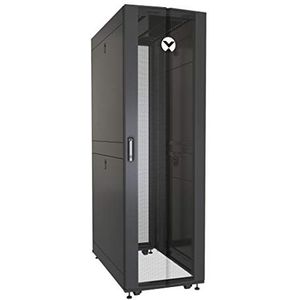 Vertiv VR Rack VR3100 rack 42U Vrijstaande rek Zwart, Transparant