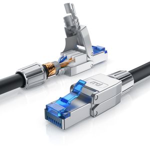 Primewire Patchkabel CAT 8 - Gigabit Ethernet LAN Kabel - 40 Gbit/s - S/FTP PIMF Schirmung - Netzwerkkabel - 25m