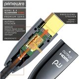 Primewire - HDMI Kabel 2.1 Glasfaser, 8K 120Hz, 4k 240Hz, optisches Kabel, HDR10+ 3D eARC CEC, HDCP 2.3 HDMI Kabel Ultra High Speed, Glasfaserkabel - 10m