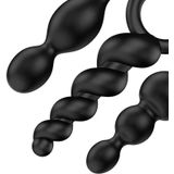 Satisfyer BOOTY CALL set anale plugs Black 3 st