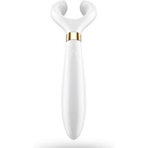 Satisfyer Partner Multifun 3, vibrator voor vrouwen, mannen en paren, vibrator met 100 vibratiecombinaties, 180° draaibare kop, accutechnologie, waterdicht