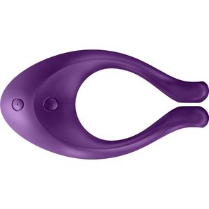 Satisfyer Partner Multifun 1, vibrator voor vrouwen, mannen en koppels, vibrator met 100 trilcombinaties, batterijtechnologie, waterdicht