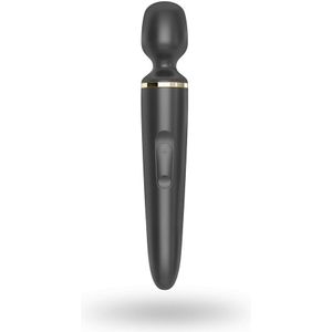 Satisfyer Wand-er Woman Magic Wand Massager Zwart