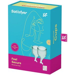 Satisfyer 'Feel Secure - Menstrual Cup Set', 15 & 20 ml