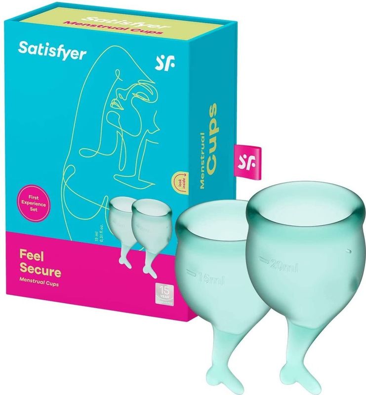 Satisfyer 'Feel Secure Menstrual Cup Set', 15