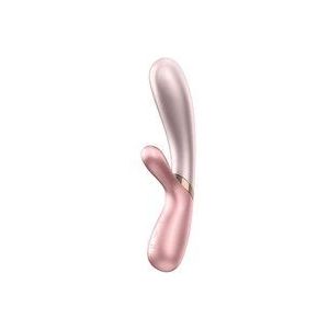 Hot Lover - Heating Rabbit Vibrator - pink/dark pink -