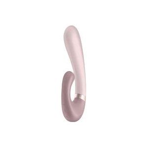 Satisfyer HEAT WAVE vibrator met clitorsstimulator Mauve 19,8 cm