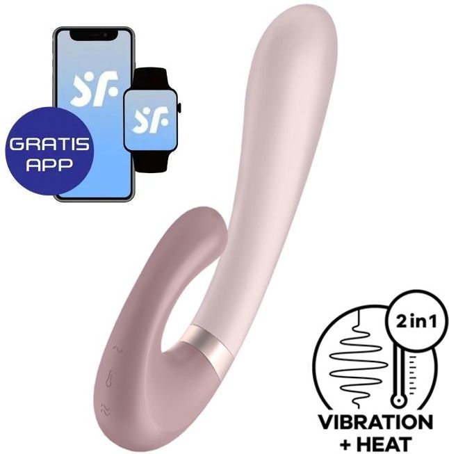 Rabbitvibrator 'Heat Wave' | Satisfyer 1 St Vibrator