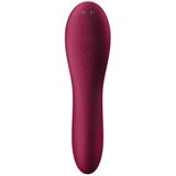 Satisfyer, drukgolfvibrator en vibrator, Dual Crush, 2:1 vibrator + drukgolfspeelgoed, 2 motoren, aan beide zijden te gebruiken